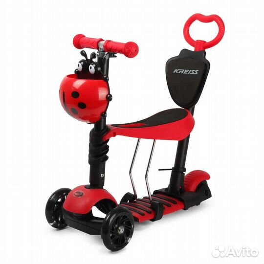 Самокат детский трехколесный бу
