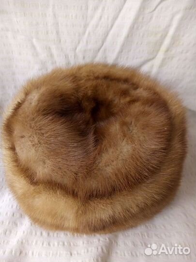Норковая шапка женская