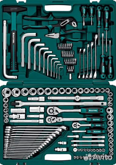 Kraftool extrem-142 универсальный набор инструмент