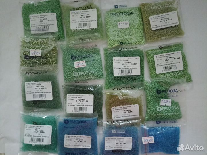 Бисер чехия 