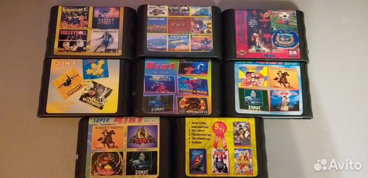 Картриджи sega