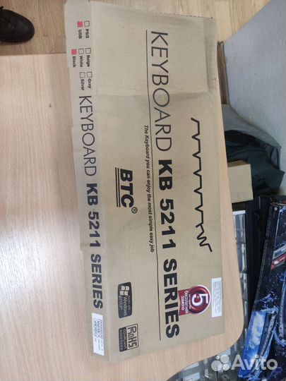 Клавиатура BTC 5211 Black