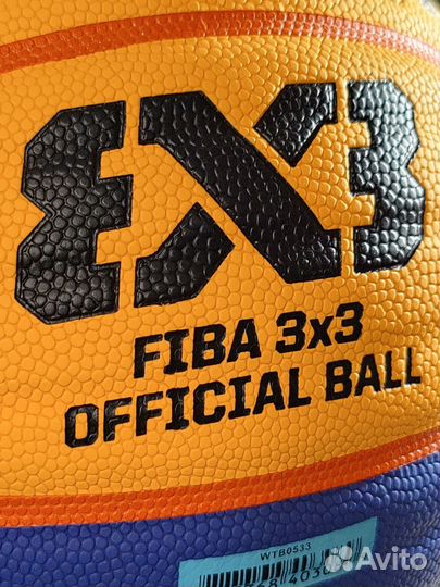 Баскетбольный мяч Wilson Fiba 3x3 оригинал (новый)