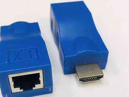 Переходник hdmi (v1.4) - RJ45 витая пара,пассивный