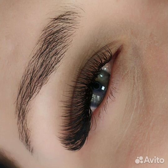 Наращивание ресниц, окрашивание бровей, шугаринг