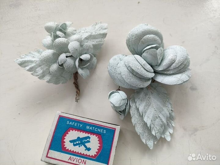 Цветы из ткани