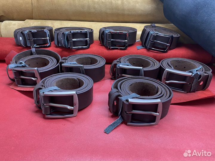 Ремни натуральная кожа ручная работа