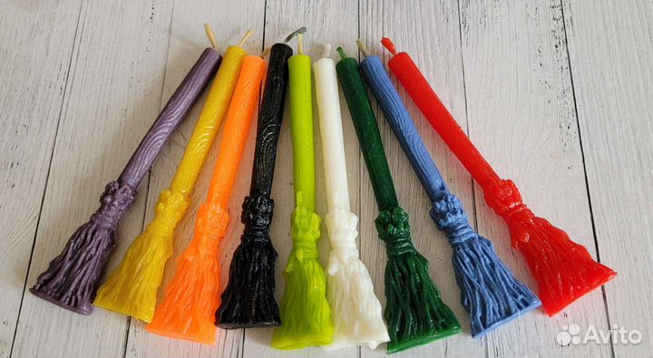 Свеча метла