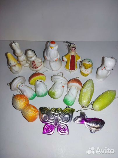 Ёлочные игрушки СССР