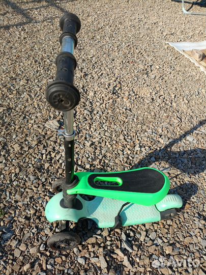 Самокат детский с сидушкой
