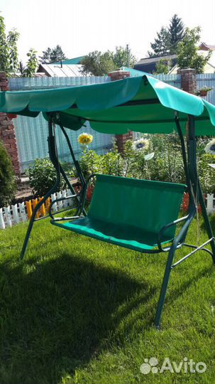 Высокопрочный тент на любую марку садовых качелей