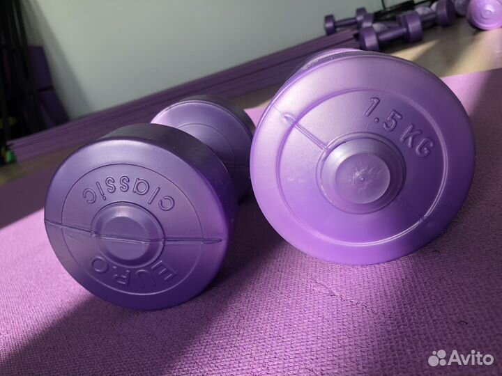 Гантели 1,5 кг