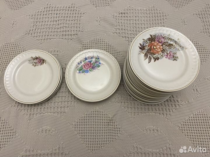 Тарелка СССР пирожковая новая