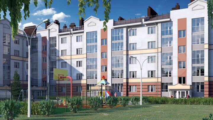 3-к. квартира, 58,1 м², 4/5 эт.