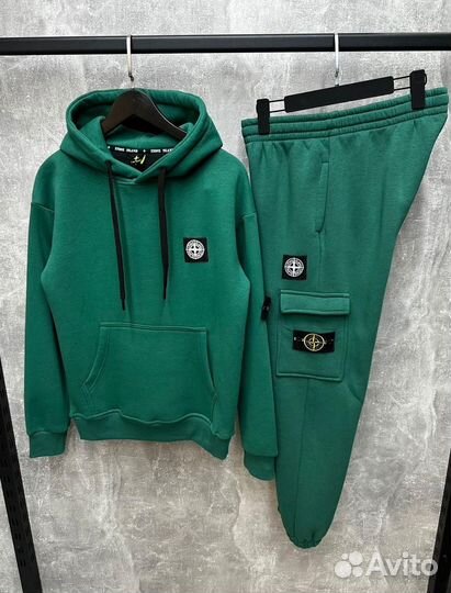 Спортивный костюм Stone Island тёплый