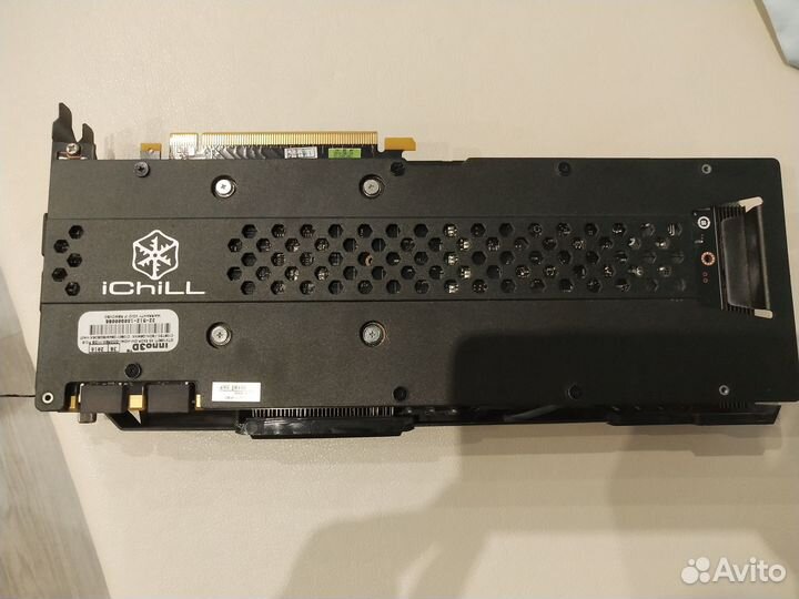 Видеокарта gtx 1080 ti 11 gb Inno3d Ichill