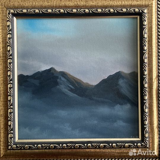 Картина маслом на холсте пейзаж
