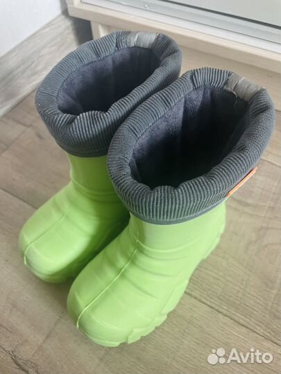 Детские резиновые сапоги