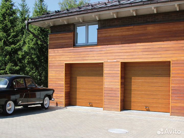 Секционные ворота