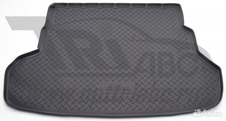 Коврик в багажник полиуретан norplast kia rio sd 1