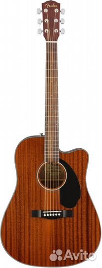 Электроакустическая гитара Fender CD-60SCE All Mah