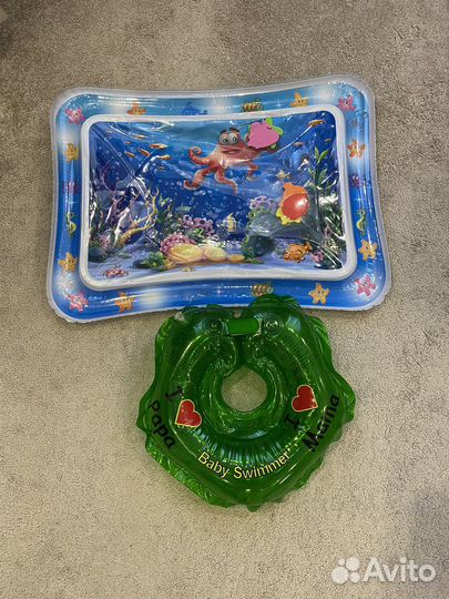 Развивющий коврик и круг на шею