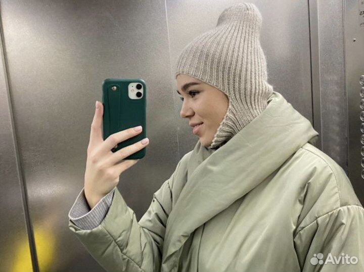 Балаклава женская шерсть