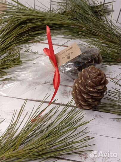 Мыло кедровая шишка