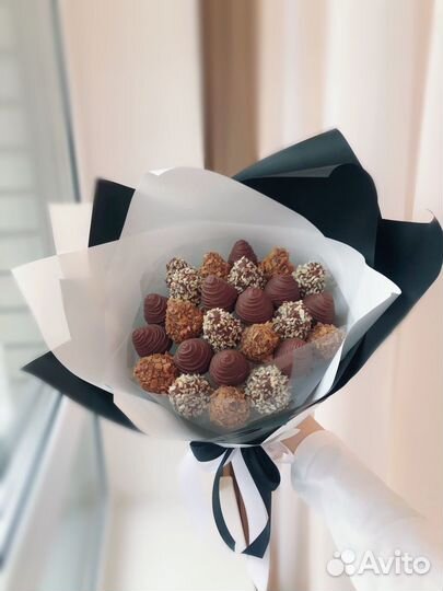 Букет из клубники в шоколаде с доставкой