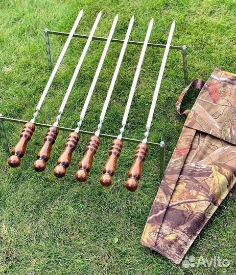 Шампуры в чехле