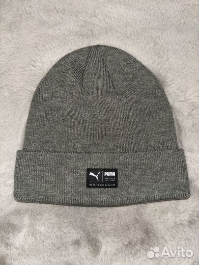 Шапка puma серая