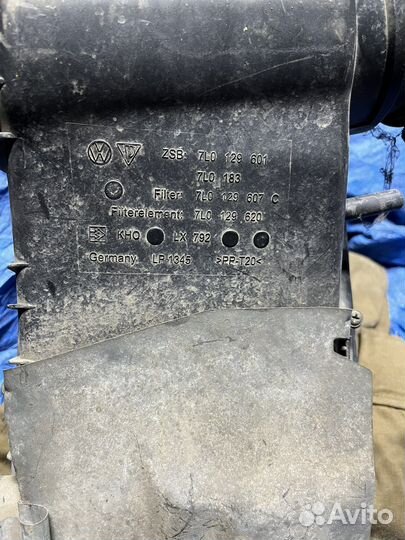 Корпус воздушного фильтра touareg gp