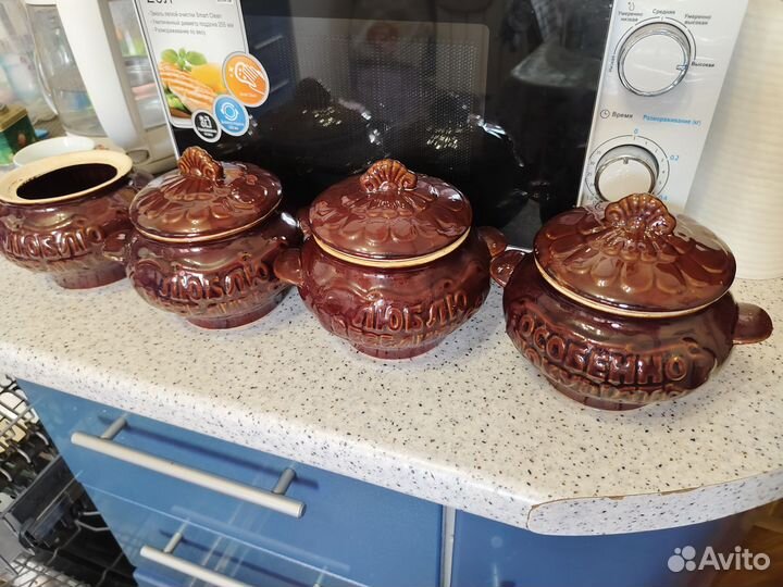 Горшок для запекания 4 шт