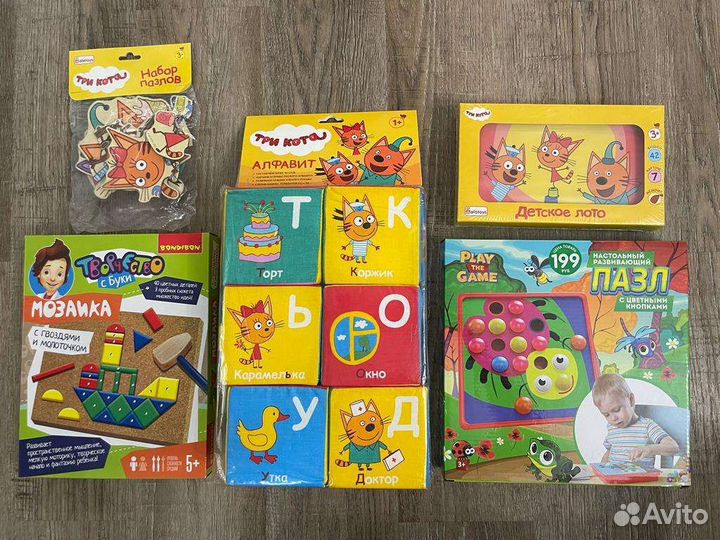 Развивающие игрушки деревянные