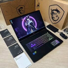 Новый, Игровой MSI 17"/i7-12650H/1TB/RTX4050/16GB