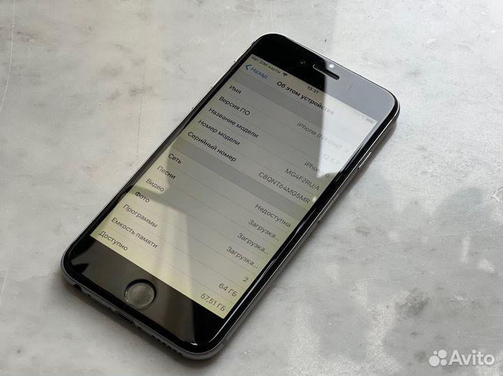 iPhone 6, 64 ГБ