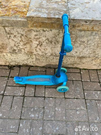 Самокат детский трехколесный бу