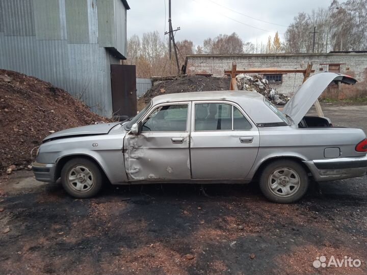ГАЗ 31105 Волга 2.3 МТ, 2005, битый, 100 000 км