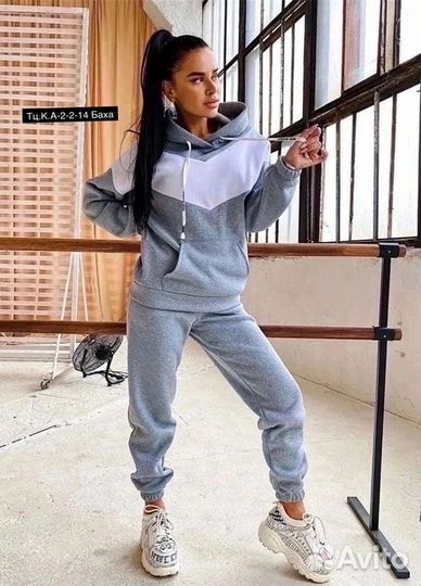 Флисовый костюм женский