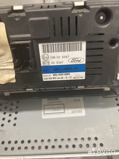 Магнитола ford focus 3