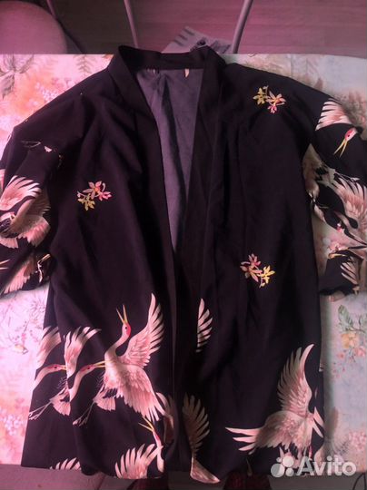 Халат с поясом