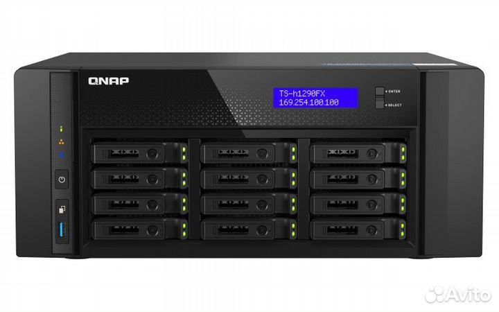 Qnap TS-h1290FX-7232P новый NAS сетевое хранилище
