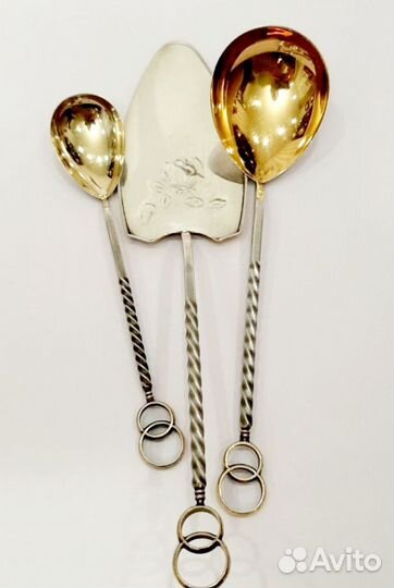 Столовое серебро СССР набор