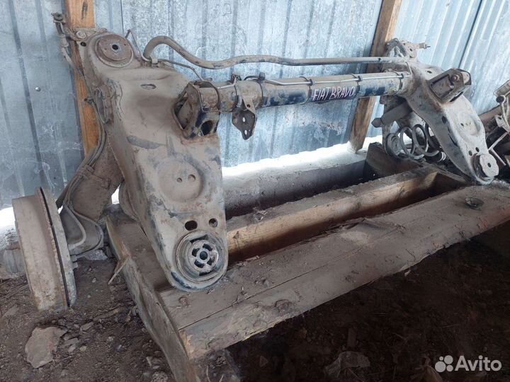 Балка задняя на fiat bravo
