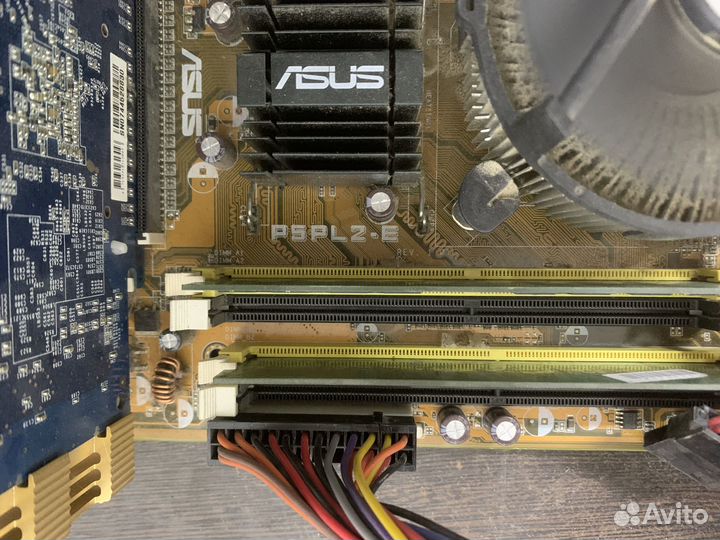 Материнская плата asus P5PL2