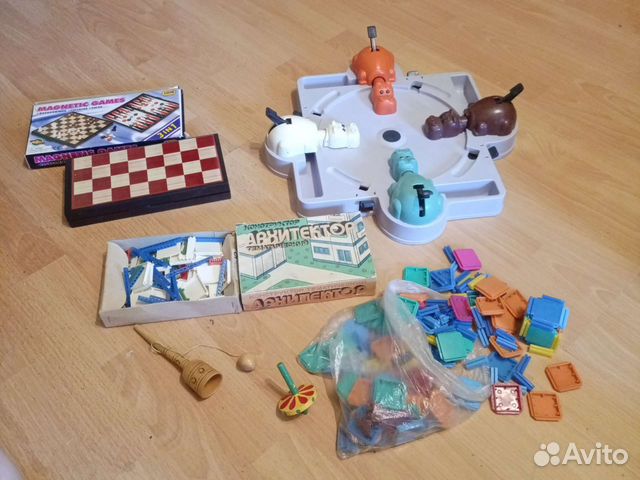 Детские настольные игры СССР