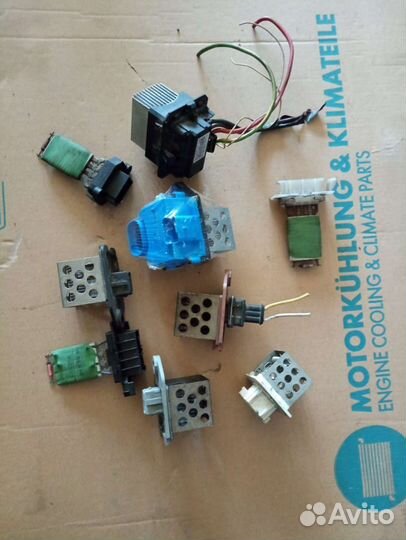 Резисторы печки вентилятор peugeot citroen