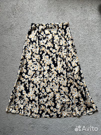 Юбка с ромашками