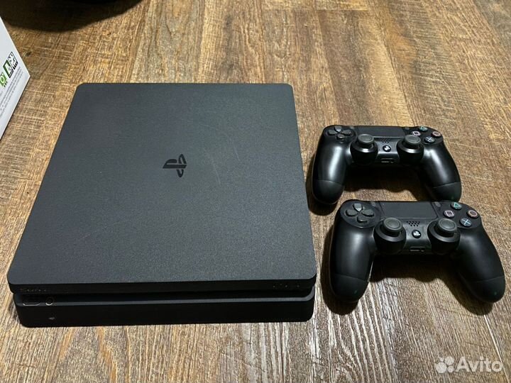 Игровая приставка ps4 slim 1tb