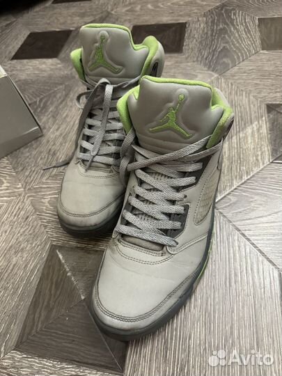 Nike air Jordan 5 green bean